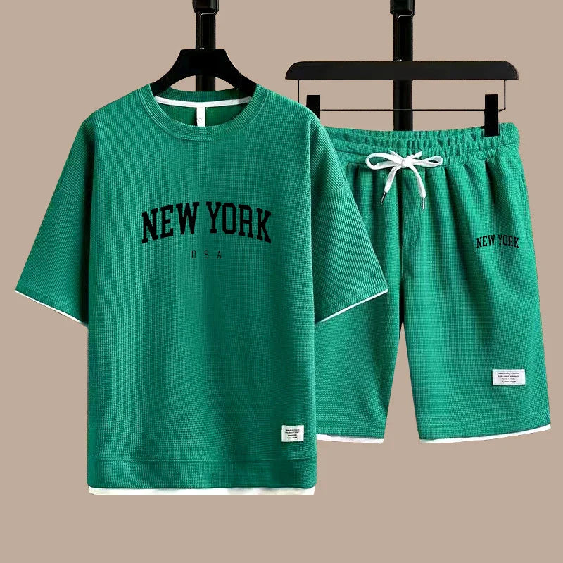 New York Print Tracksuit Set