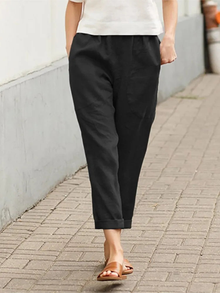 Women's Cotton Casual Pants