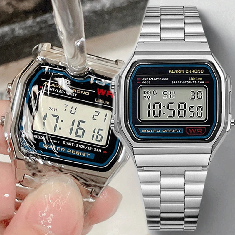 Unisex Retro Digital Watch