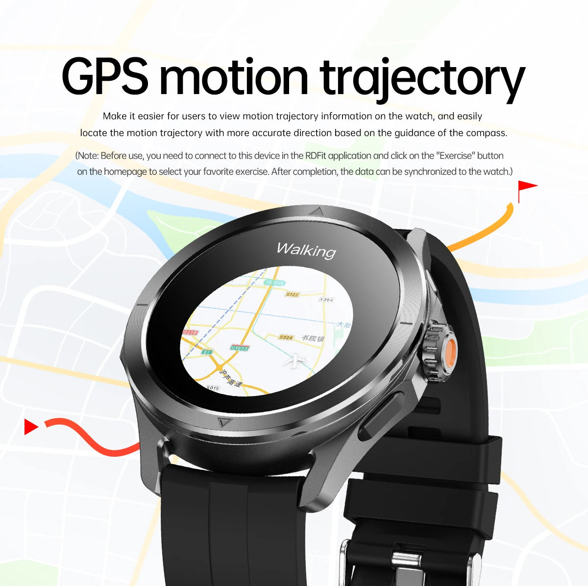 Xiaomi S4 Ultra AMOLED GPS Smartwatch