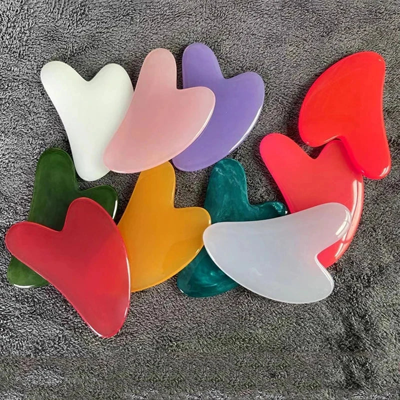 Natural Resin Jade Gua Sha Scraper
