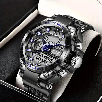 Digital Military Steel Watch