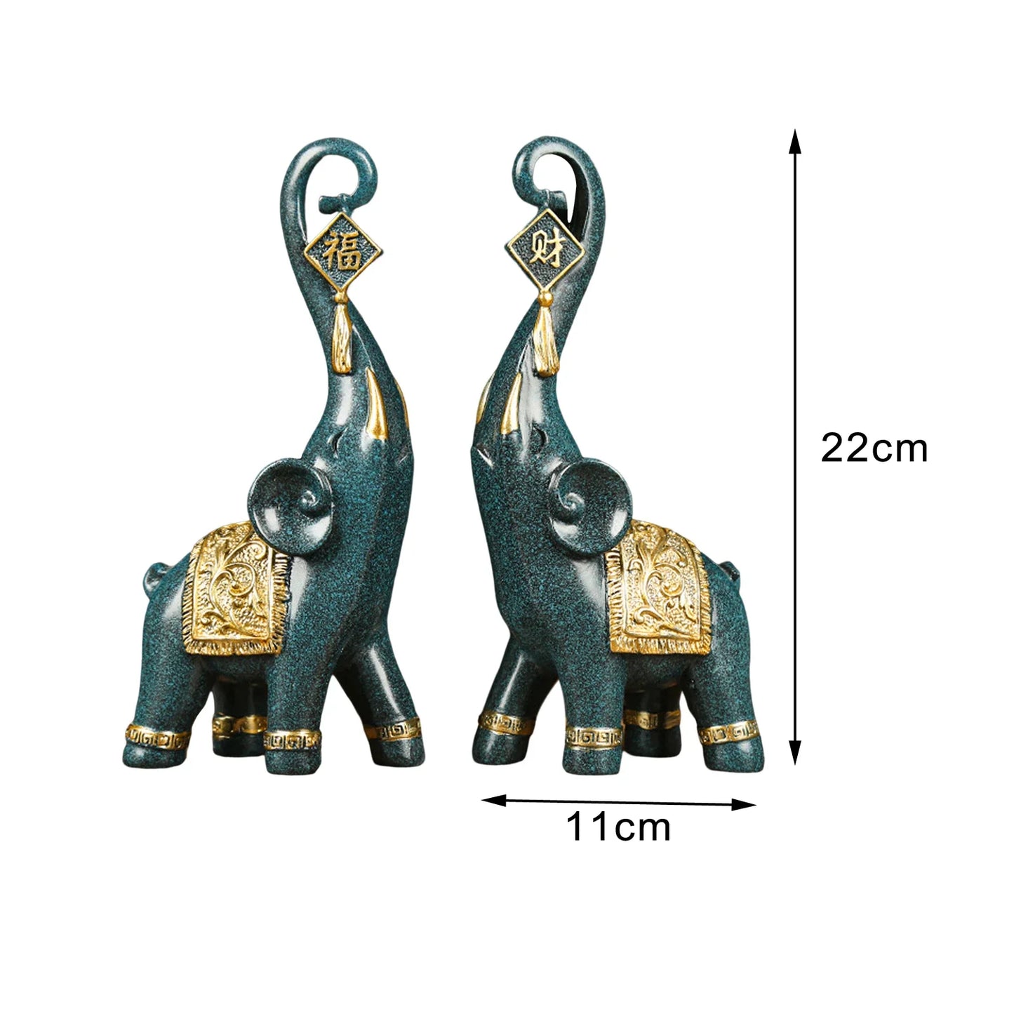 Elephant Sculpture Home Decor