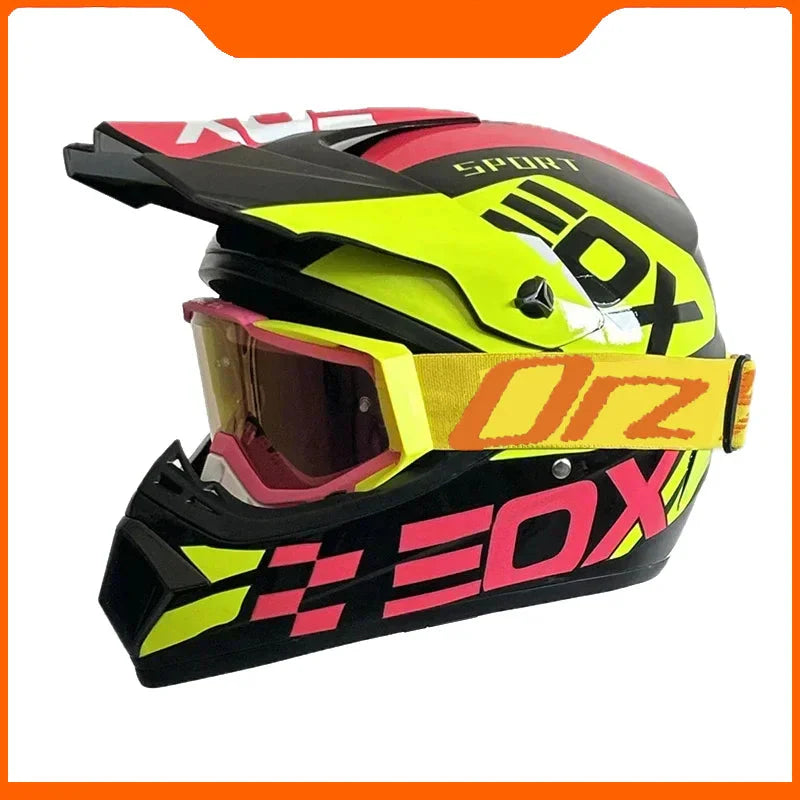 Full Face Off-Road Motorcycle Helmet