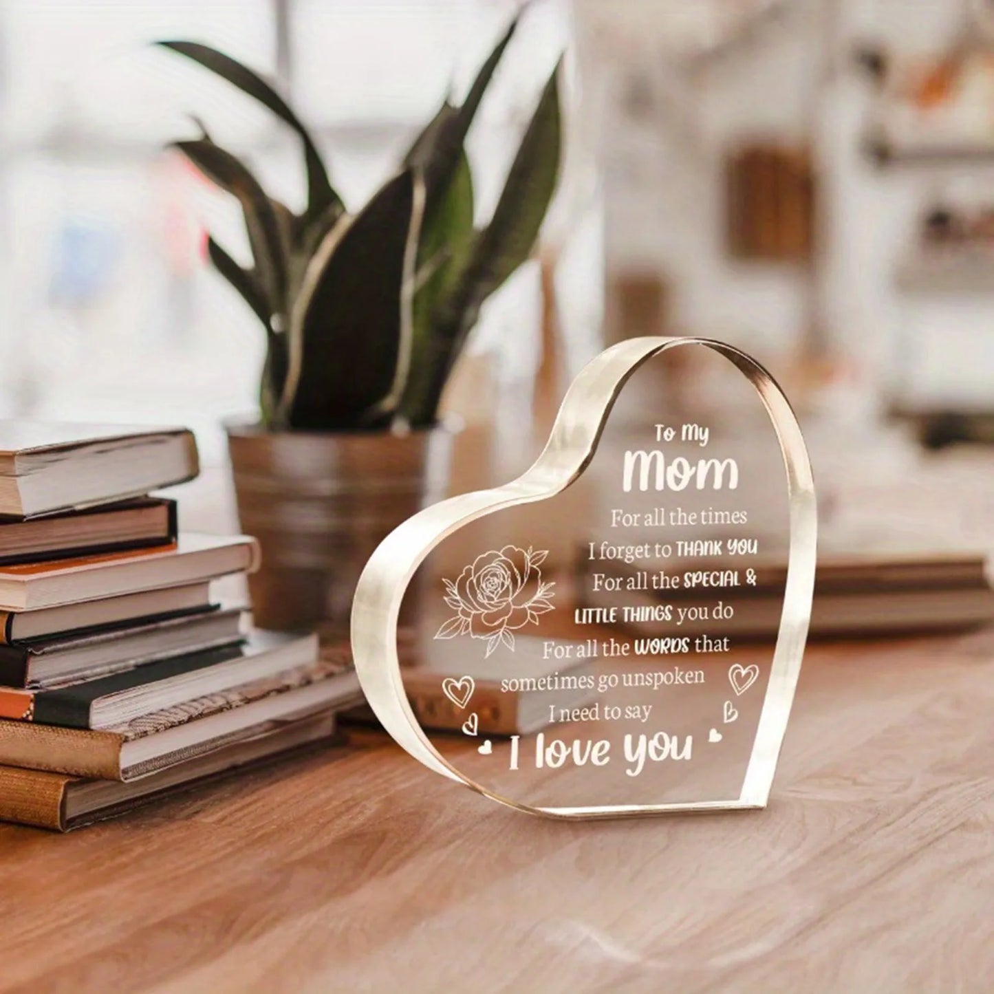 Mother’s Day Heart Plaque