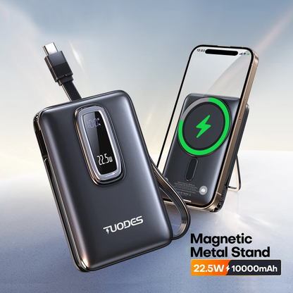 🔋 TUODES Magnetic Power Bank