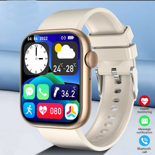 LIGE 2025 Smartwatch – Wireless Charging, Bluetooth Call, Fitness Tracker