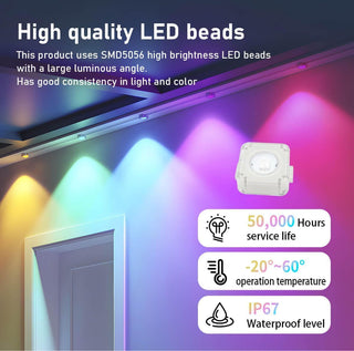 Outdoor Bluetooth Eaves Light