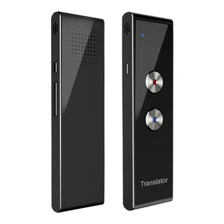 The intelligent voice translator in black.