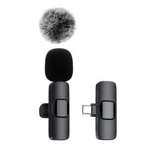 The single mini mobile phone microphone set with a c-type plug